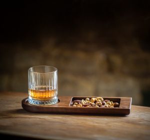 Nibbles and drinks tray