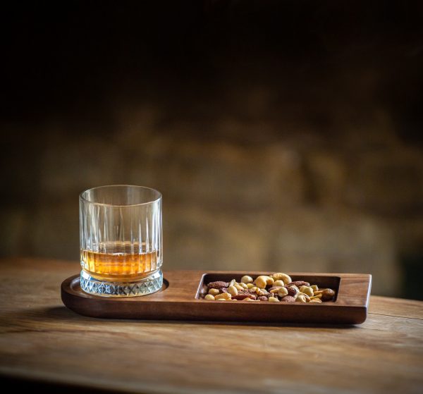 Nibbles and drinks tray