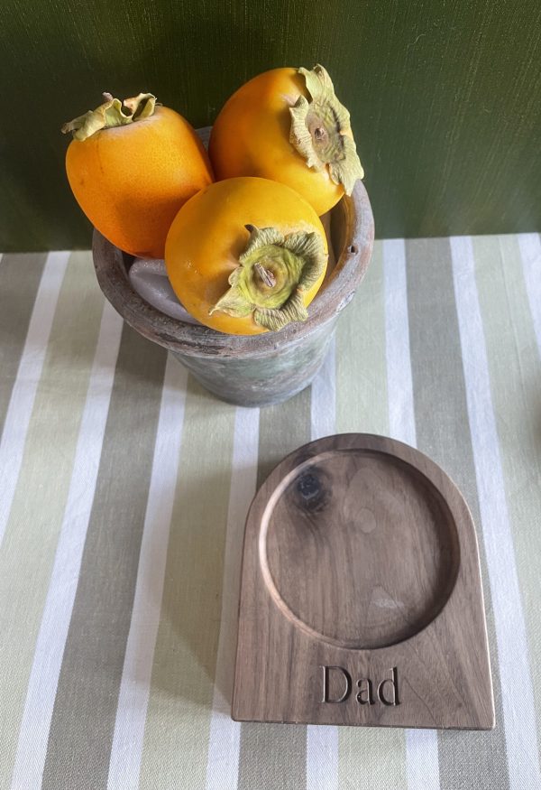 Walnut Engraved coaster